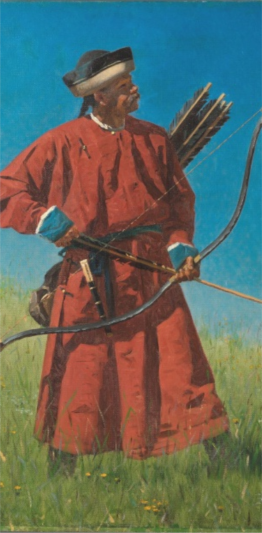 Бухарский солдат (сарбаз).